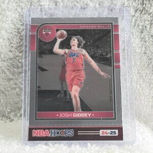 5/$20 Mint 2024/25 NBA Hoops Josh Giddey Silver NBA Card 217!!